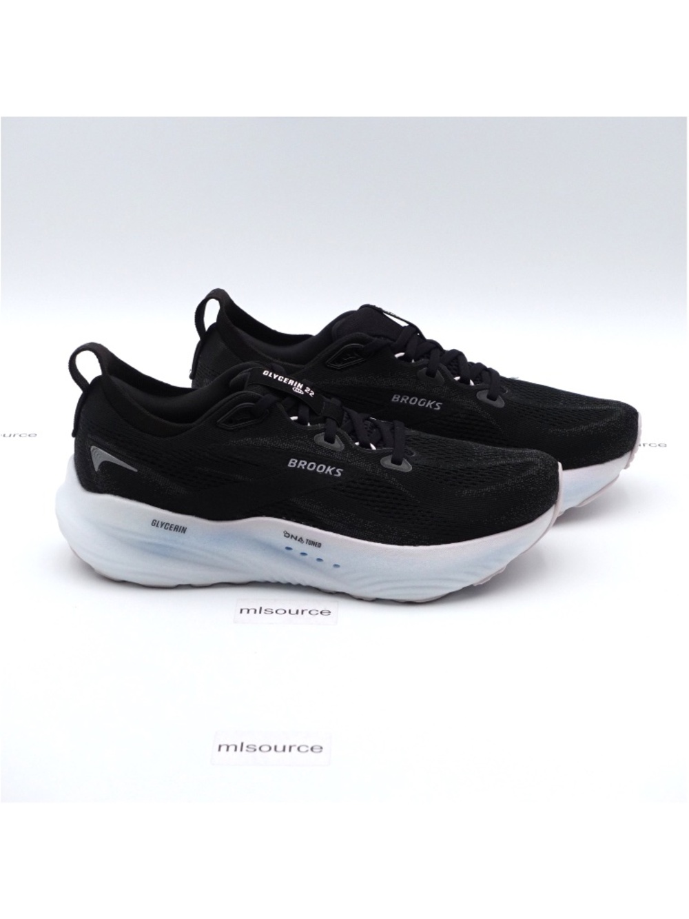 NEW Size 10 Women's Brooks Glycerin 22 Running Shoes 120434-1B-024 Black - Picture 3 of 9
